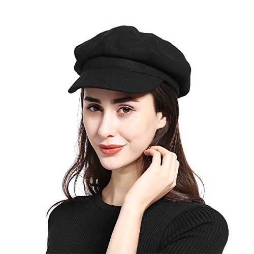 wool melton gatsby cap