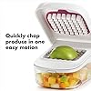 OXO-Good-Grips-Vegetable-Chopper-with-Easy-Pour-Opening-White-107-x-262-x-165-cm OXO Good Grips Vegetable Chopper With Easy-Pour Opening