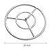 onlyfire 18-inch Stainless Steel Round Fire Pit Burner Ring, Double Ring