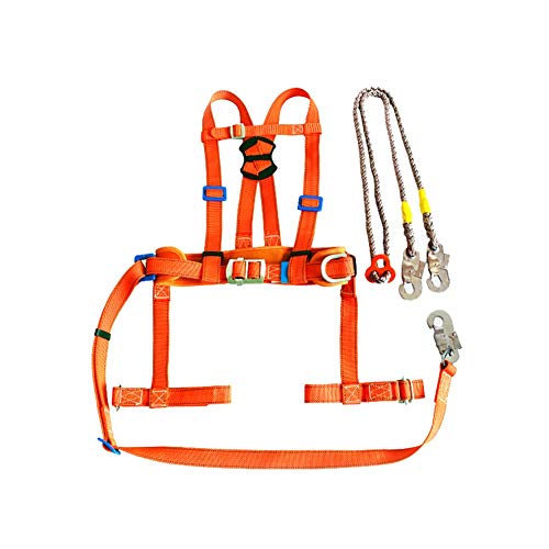 XBSXP Baugeschirr, Dachschutzgurt Absturzsicherung Ganzkörpersicherheitsgurt Universal, für Industrie, BAU, Luftarbeiten… – Bild 4