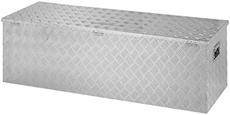 Caja de herramientas de aluminio para remolque 1450 x 520 x 460 mm: Amazon.es: Coche y moto