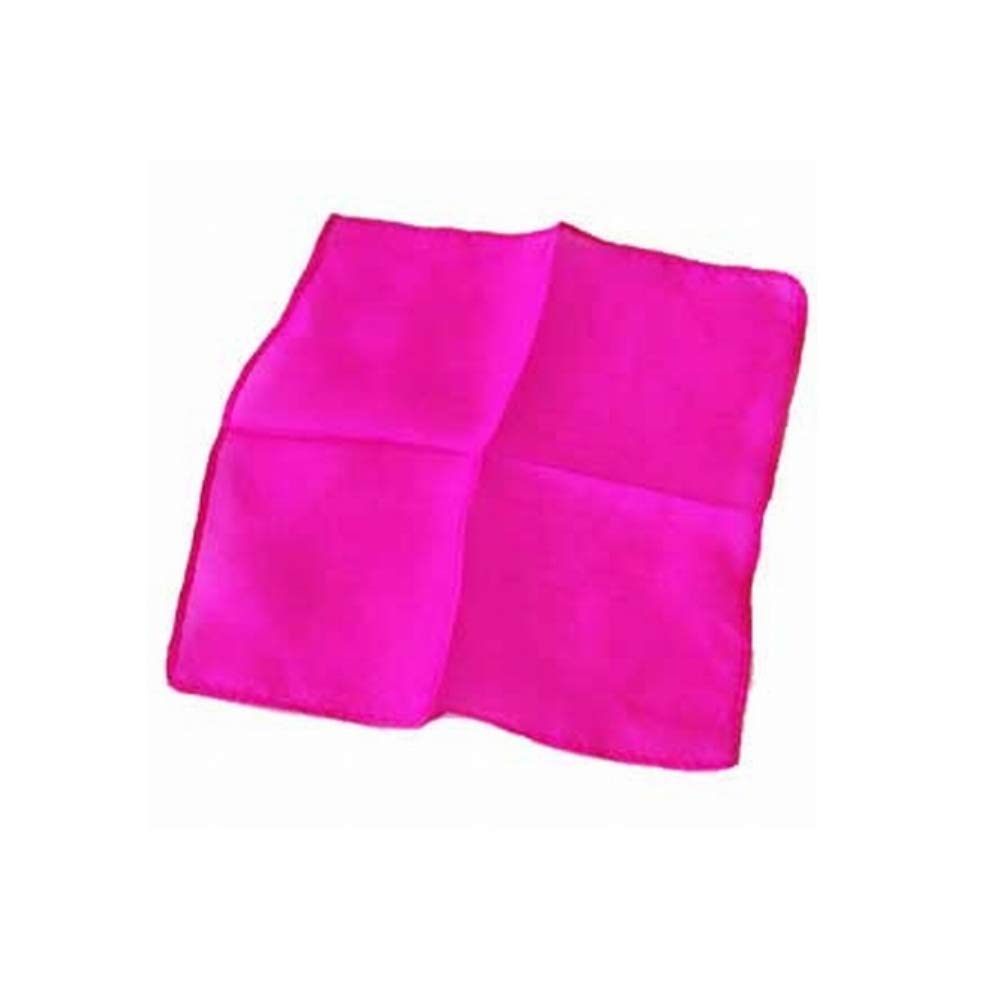 Magic Makers 12 Inch Fuchsia Pink Color Silk - Professional Grade