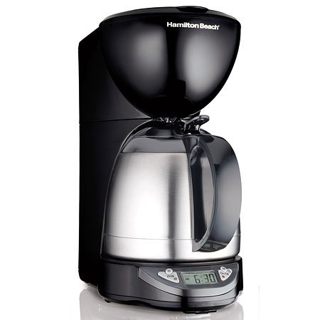 Hamilton Beach 10-Cup Coffee Maker, Programmable with Thermal Insulated Carafe (49854)