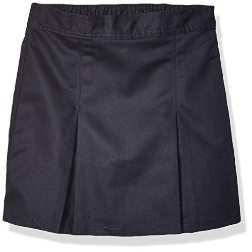 Classroom School Uniforms Big Girls Pleated Front Scooter, Dark Navy, 8
