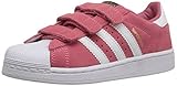 adidas Originals Superstar CF C Shoe (Little Kid),Spring Pink/White/White,13.5 M US Little Kid