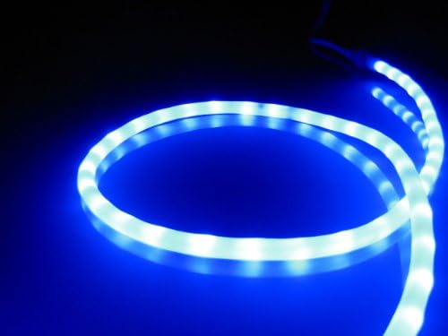 25Ft Rope Lights; Royal Blue LED Rope Light Kit; 1.0" LED Spacing; Christmas Lighting; outdoor rope lighting