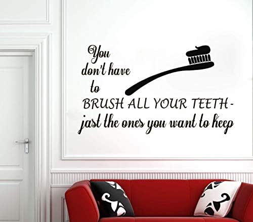 Amazon.com: Dental Clinic Quote Wall Decal Dentist Smile Dental Wall