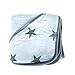 Styleyoung Baby Bamboo Baby Hooded Towel Set (Gray)
