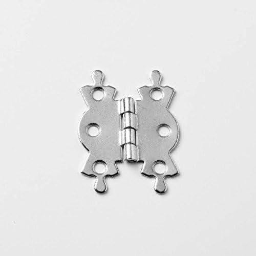 2 X Butterfly Hinges Chrome Plated 50mm Amazon.co.uk DIY & Tools