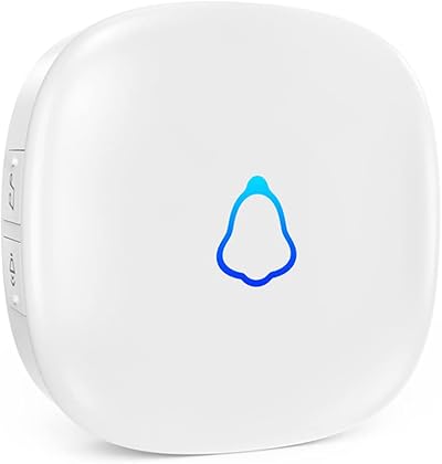 SECRUI Wireless Doorbell Receiver Plug In 52 Chimes 1000ft IP55 White