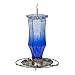 Perky-Pet Sapphire Starburst Vintage Glass Wild Bird Feeder 8138-2 , Blue