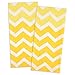 DII Kitchen Towel Collection Decorative Cotton Dishtowel Set, 18x28, Yellow Chevron, 2 Piece