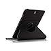 Infiland Samsung Galaxy Tab A 9.7 Case, PU Leather 360° Rotating Stand Case Cover for Samsung Galaxy Tab A 9.7-Inch SM-T550 Tablet ONLY - Black