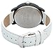 Timex Mens Black Dial INDIGLO Night Glow Big Dial White Leather Watch T2N204
