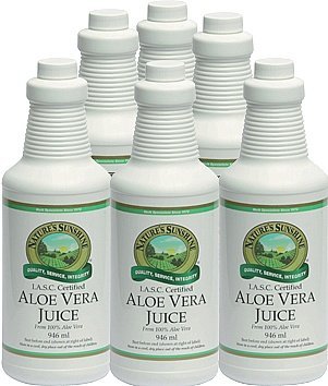 Aloe Vera Juice 946ml Iasc Certified Six Pack By Natures | Desertcart Aruba