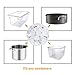 Locisne Joule Sous Vide Accessories, BPA Free Cooking Balls 20mm 250 Balls with Mesh Drying Bag for Anova Joule Cookers and Sous Vide Container
