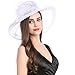 Women's Organza Church Derby Fascinator Cap Kentucky Tea Party Wedding Hat