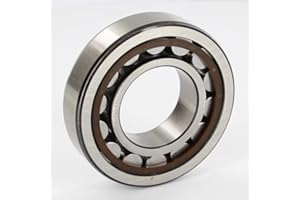 SKF NU 207 ECP/C3 Cylindrical Roller Bearing, Single Row, Removable Inner Ring, Straight Bore, High Capacity, C3 Clearance, P