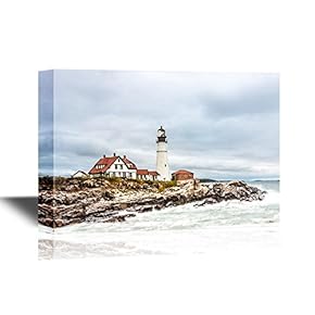 Portland Head Lighthouse in Cape Elizabeth Maine