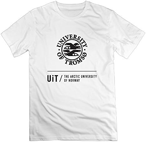 ZHAOWAN White XX-Large University Of Troms Normal Fit Men's Printed Shirts