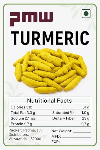 Turmeric Saudi Pmw - Uncoloured - Whole Turmeric (हल्दी - Haldi) - Export Quality ...