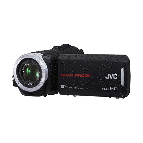 JVC GZ-R110BEU Camcorder (40-Fach Opt. Zoom, 7,6 cm (3 Zoll) Touchscreen, Full HD, SDXC/SDHC/SD Kartenslot, WiFi… – Bild 7