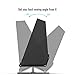 AhaStyle Full Aluminum Metal Base Adjustable Stand Compatible with Echo Show 1st Generation (Black)