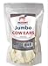 JUMBO SIZE Cows Ears for Dogs by Patriot Pet, All Natural Dog Chews 10 Pack. Cow Ears for dogs of any Size. Perfect Dog Chew Treats that is Long Lasting.