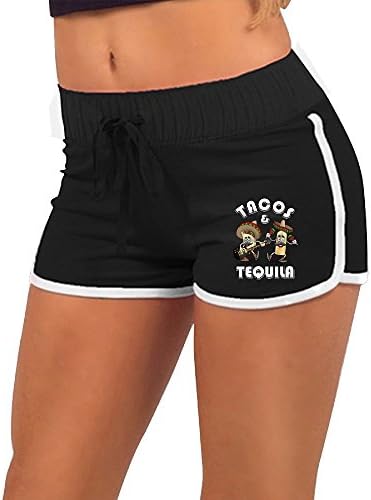 Tacos and Tequila Female Running Shorts Fashion Sweatpants