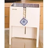 Zevro RAM105 Indispensable Snack 'N More 13-Ounce Dry-Food Dispenser, White and Blueberry