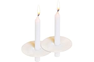 AUBINKENNY Spell Candles Set of 20, Church Candles with Drip Protectors for Vigils, Prayers, Blessing, Religious, Devotional Candlelight Service