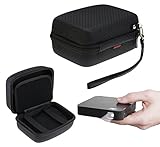 Navitech Black Protective Portable Handheld Pocket Projector Carrying Case for the Philips Pico PPX4010