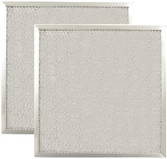 2 PACK 9 X 9 X 3/8 Range Hood Aluminum Grease Filters