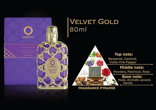 Orientica – Velvet Gold Eau de Parfum 80ml