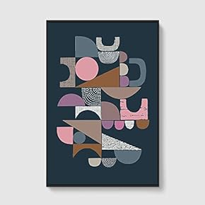 Framed Home Artwork Nordic Style for Living Room Bedroom