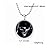 Winter's Secret European and American Popular Halloween Glow Round Pendant Necklace