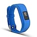 ECSEM Replacement Bands and Straps for Garmin vivofit JR & vivofit 3, [fits 6~8.5 inch wrists], Blue/Teal/Purple