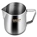 SZUAH Milk Frothing Pitcher, Stainless Steel Frothing Cup with Measurement Inside 12 oz (350ml), Perfect for Latte Art, Espresso Maker, Cappuccino Maker
