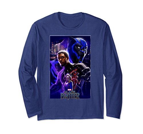 Unisex marvel black panther movie wakanda purple poster…
