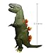 LuckySun Adult T-Rex Dinosaur Inflatable Costume Green With Exclusive Drawstring Bag …