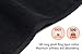 Black Salon Towels (2-Pack, 16 X 27 Inches)-Barber Hand Cotton Towel for Gym, Bath, Spa, Shaving, Shampoo