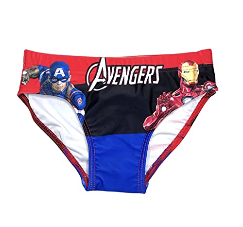 Costume Slip Mare Bagno Marvel Avengers Iron Man Captain America Black  Panther (Rosso 1893, 10 Anni) | Prezzo.it