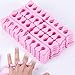 Ayunjia 50pcs Soft Foam Sponge Toe Separators Finger Dividers Soft Sponge Finger Divider Spacer Nail Art Manicure Pedicure Tools Gel Polish Coating Painting Pedicure Manicure Accessories Tools