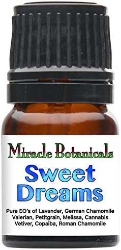 Miracle Botanicals Sweet Dreams Essential Oil Blend - 100% Pure Therapeutic Grade Essential Oils (2.5ML)