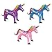 3 Pack Inflatable Unicorns - 36" - Asst Colors New!!!