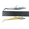 5Pcs-12cm-22g-34oz-QualyQualy-Sinking-Pencil-Shaped-Glow-Jig-Head-Soft-Fishing-Lure-Bait-with-Hooks