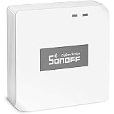 SONOFF Zigbee Bridge Pro Hub, ZigBee 3.0 Smart Gateway, APP Control and Multi-Device Management, Compatible with SONOFF Zigbee Devices