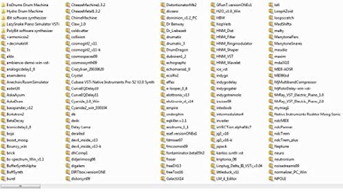 Audio Plugins Bundle for Software VST AU AAX Music Synth Delay Virtual Instruments Windows & MAC for FL Studio, Ableton Live, Pro Tools, Cubase etc. (32Gb USB)