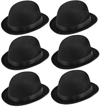black bowler hat womens