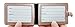 Travelambo Synethic Leather Luggage Tags & Bag Tags 2 Pieces Set Various Colors